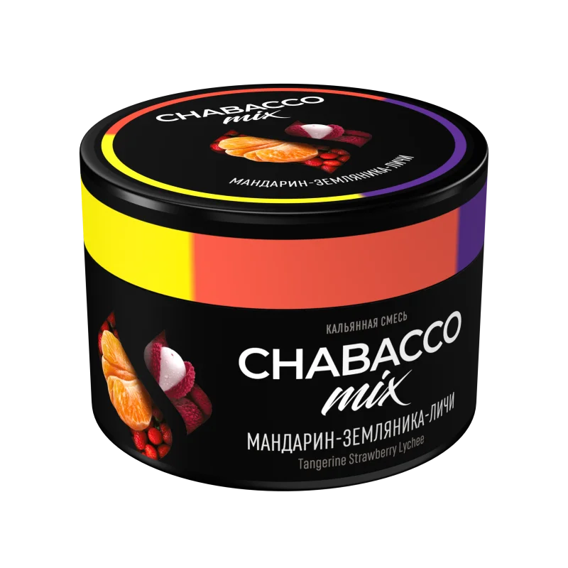 Chabacco Tangerine Strawberry Lychee