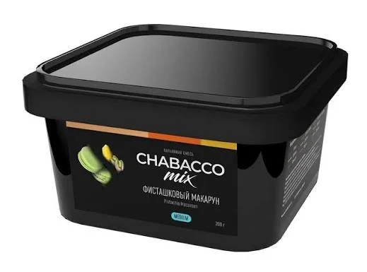 Chabacco Pistachio Macarons